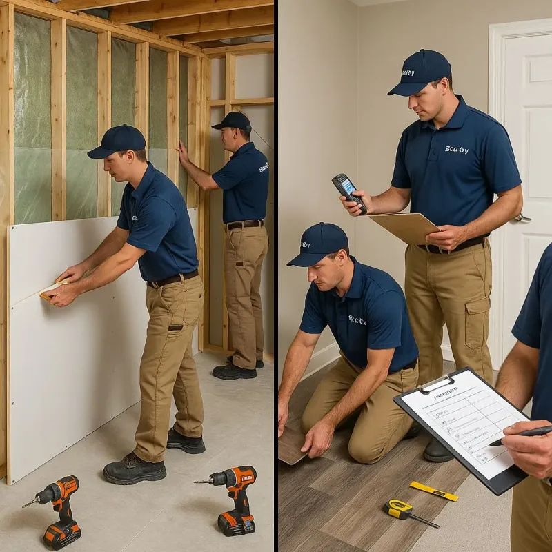 Repairs and Reconstruction process in Old Orchard, PA