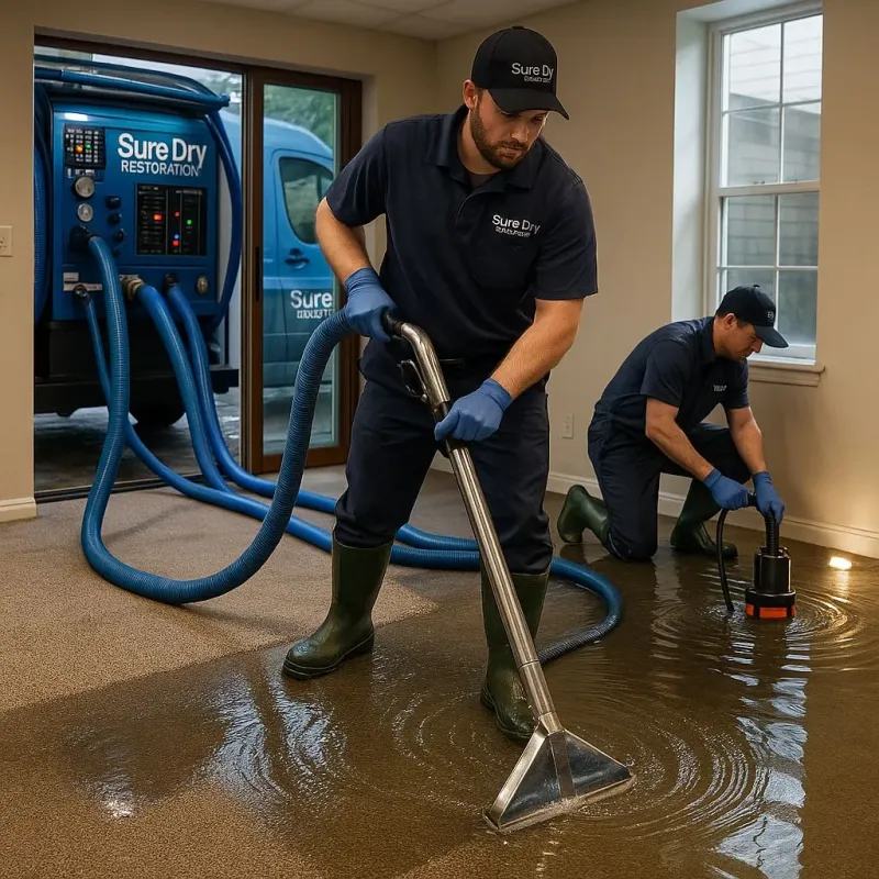 Water Extraction and Removal process in Old Orchard, PA